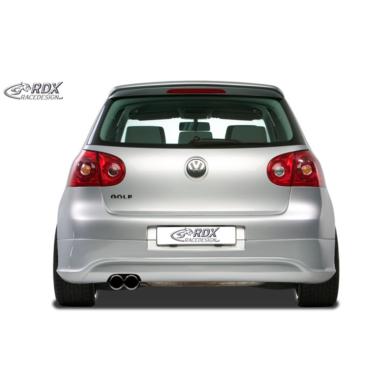 Achterskirt  Volkswagen Golf V R32 Hatchback 3/5-deurs 2003-2008 (uitlaat links) excl. Variant/Plus (ABS)