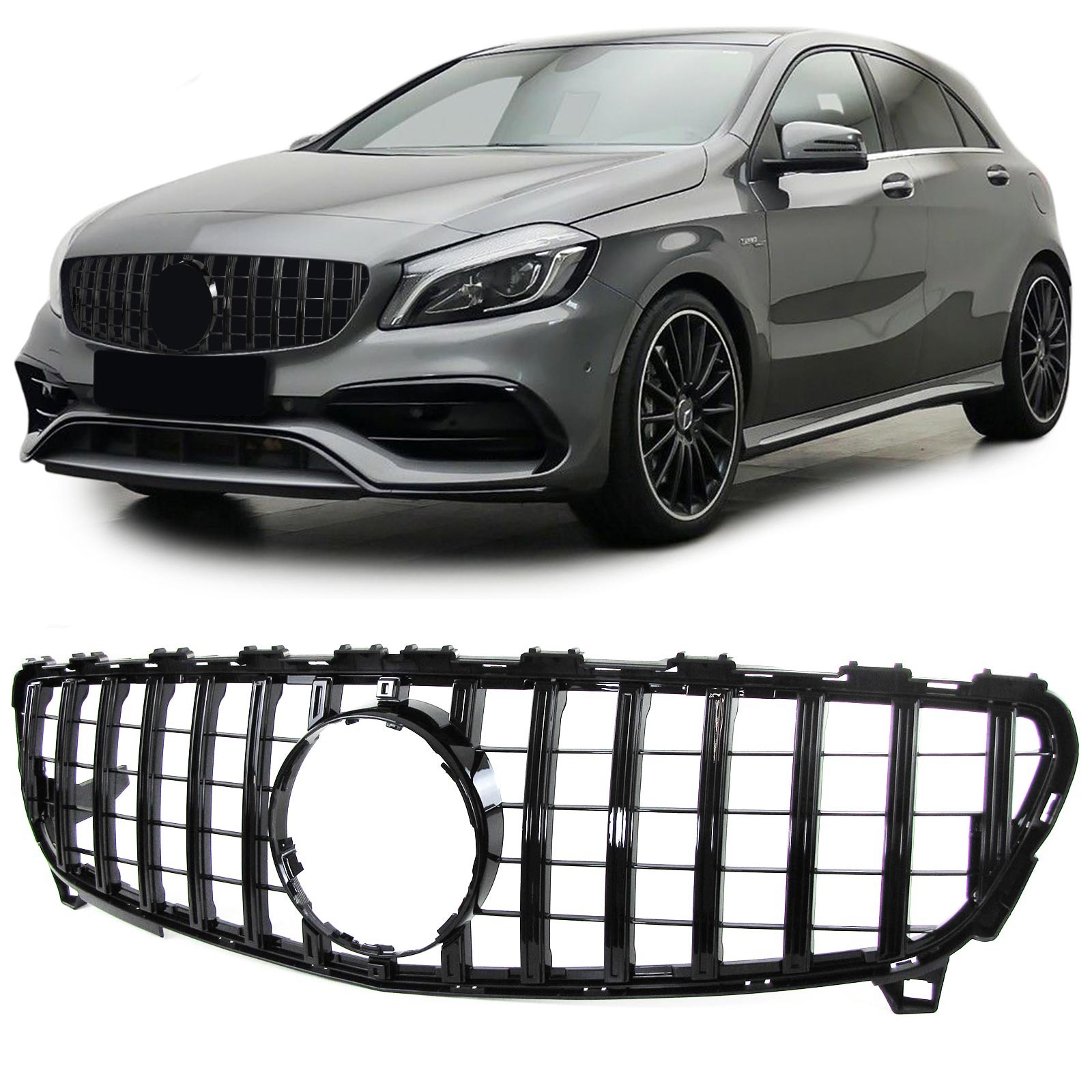 Grill chroom Mercedes A-Klasse W176 12-