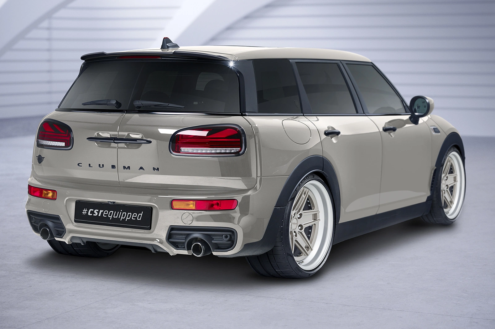 Achterspoiler Mini Clubman F54 Glans Zwart (2015–) CSR