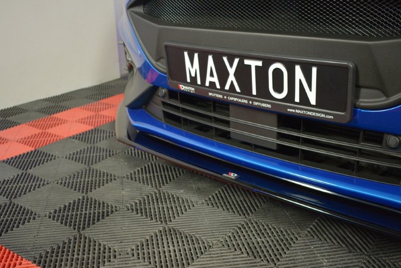 Voorspoiler Ford Focus ST / ST-Line Mk4 V.6 Glanzend Zwart