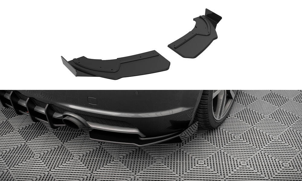Zijdiffuser met Canards Street Pro Audi TT S-Line 8S Maxton