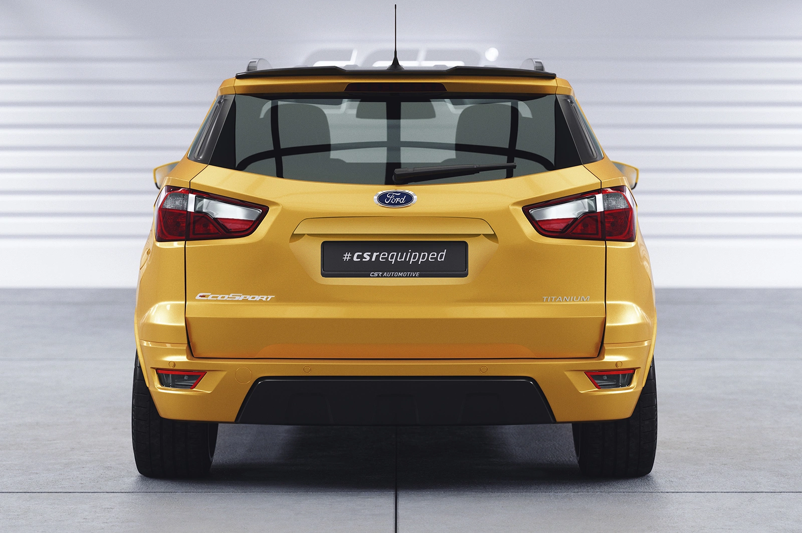 Achterspoiler Ford EcoSport MK2 Glans Zwart – CSR Design (2012-)