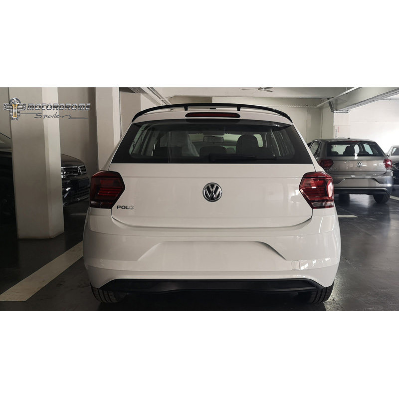 Dakspoiler  Volkswagen Polo (AW) 2017- excl. R-line/GTi (PU)
