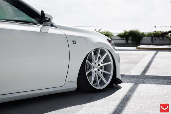 Vossen VFS1 10.5x22 5x114 ET30 Silver Brushed Deep Face