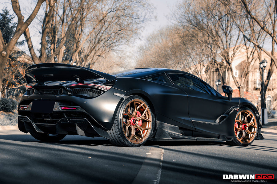 McLaren 720s BKSS Style Carbon Fiber Diffuser 2017-2021