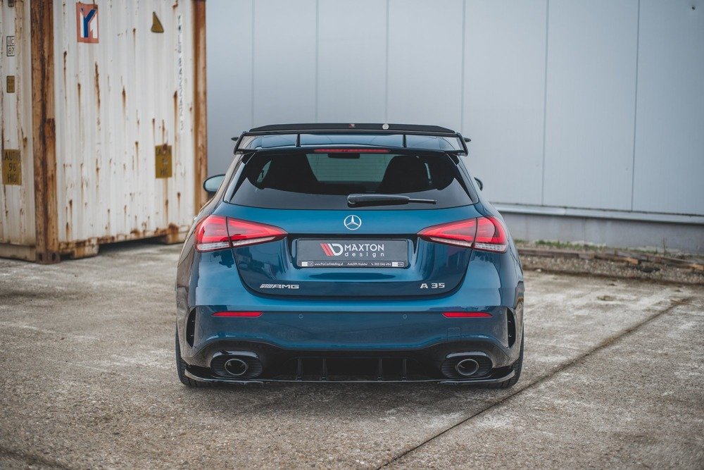 Diffusor Hoeken Mercedes A Klasse W177 A35 AMG Glans Zwart