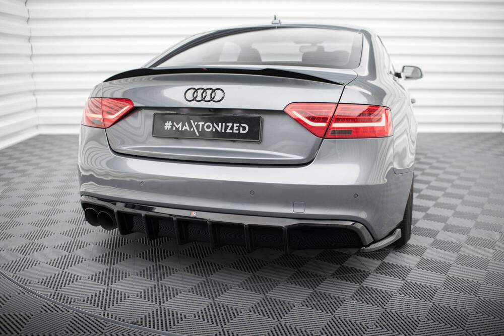 Achter Diffuser Audi A5 S-line Coupe / Sportback 8t Facelift (Single Side Dual Exhaust Version)