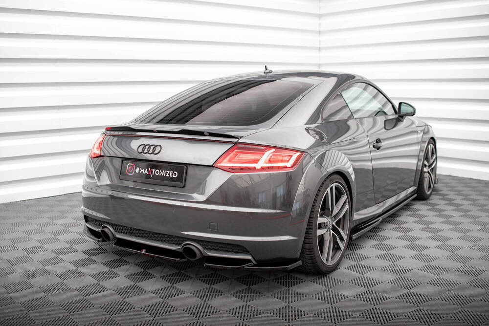 Zijdiffuser Audi TT S-Line 8S Maxton Glans Zwart