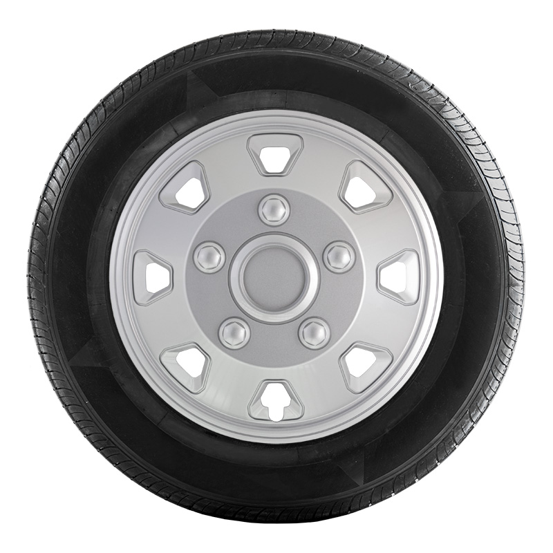 4-Delige Wieldoppenset Itah 15-inch zilver (bol)