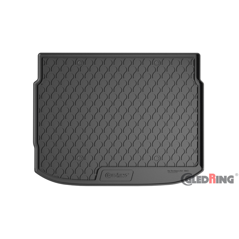 Rubbasol (Rubber) Kofferbakmat  Nissan Qashqai III (J12) 2021- (hoge variable laadvloer)