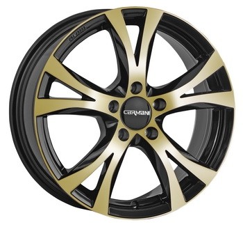 Velgen Carmani 9 Compete Goud 7.5x17 5x120 ET35