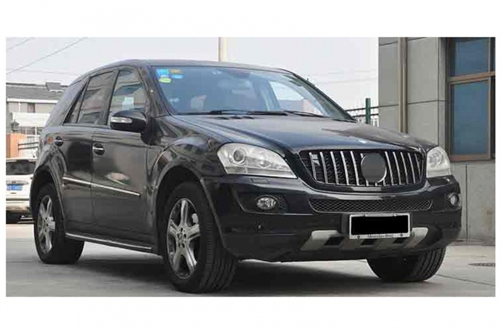 Mercedes ML W164 facelift GTR design grill Chroom/Zwart