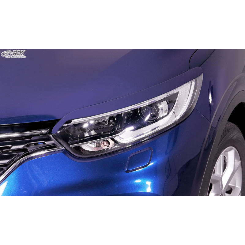 Koplampspoilers  Renault Kadjar 2015-2022 (ABS)