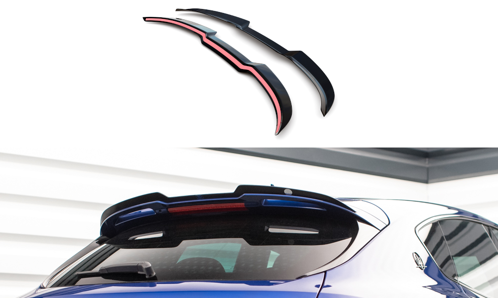 Spoiler Maserati Levante Maxton Glans Zwart