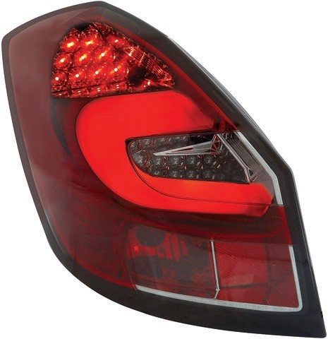 Taillights Skoda Fabia 07->> 5-door + COMBI