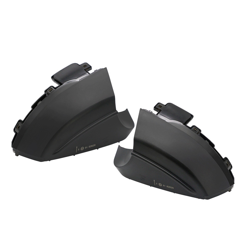 Set LED Zijspiegel-Knipperlichten  Volkswagen Polo 6R/6C 2009-2017 / Up! Facelift 2017- & Seat e-Mii & Skoda e-Citigo - Rookgrijs - incl. Dynamic Running Light