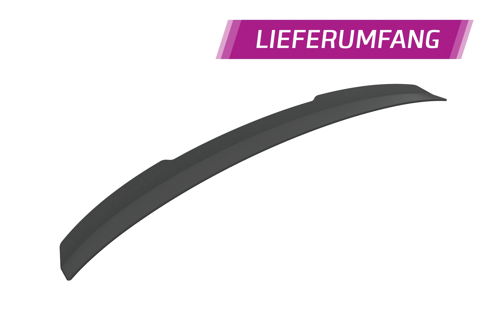 Achterspoiler Audi A6 C7 4G Glans Zwart – CSR Automotive – 2011–2018