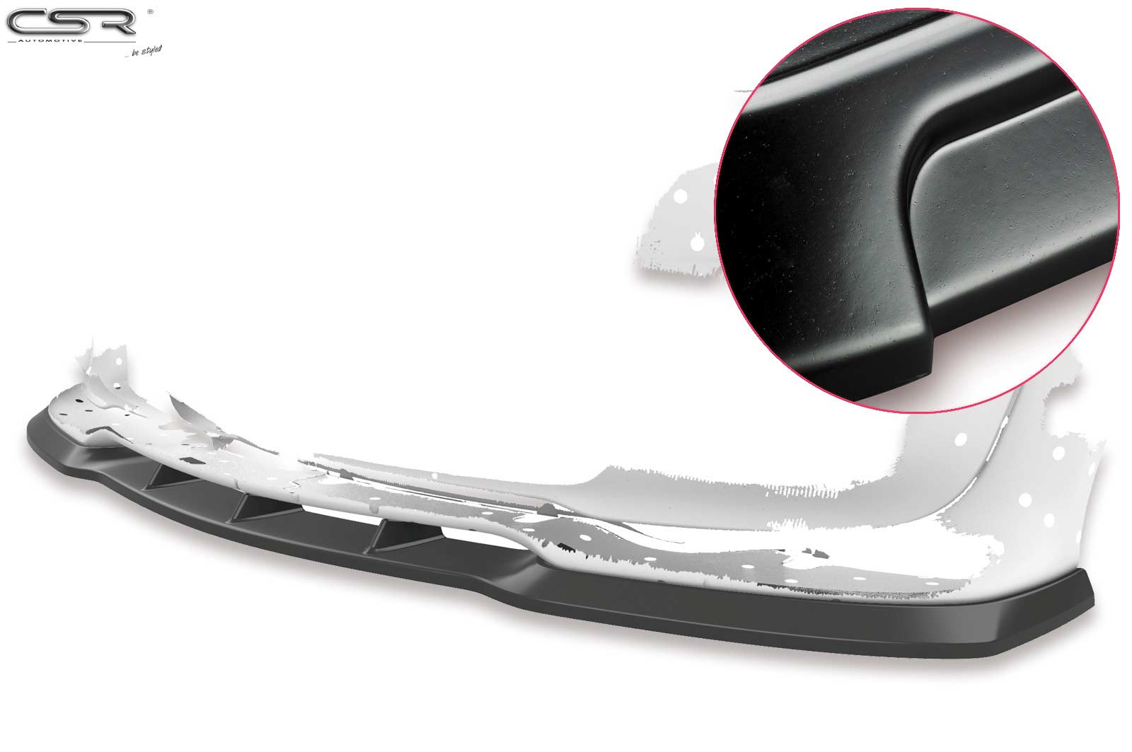 Voorspoiler Mini R56 John Cooper Works ABS