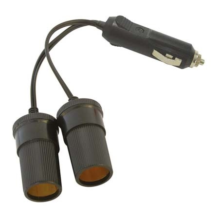 2-weg aanstekerdoos 12V 10A