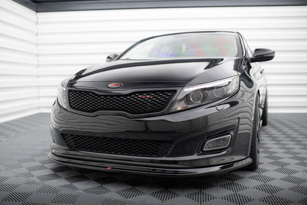 Voorspoiler Kia Optima Mk3 Maxton Glans Zwart