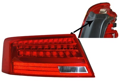 ACHTERLICHT LINKS Coupe Buiten LED AUDI A5 8/11+