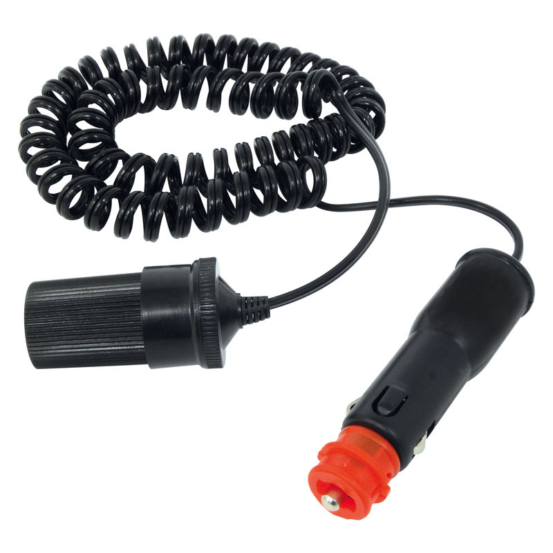 Carpoint Verlengkabel Sigarettenaansteker 12/24V 2,5m 5A