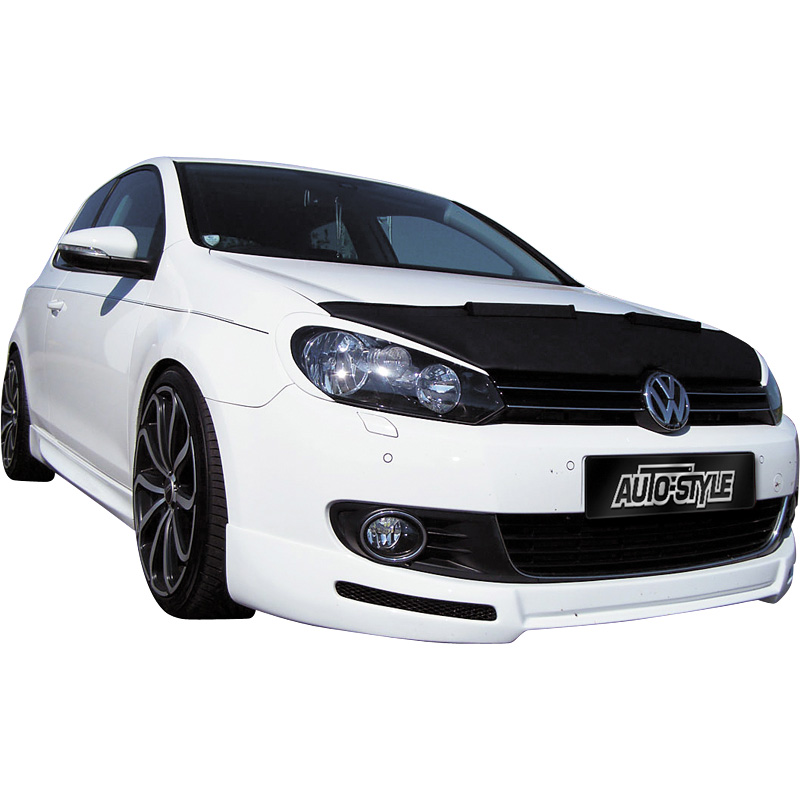 Motorkapsteenslaghoes  Volkswagen Golf VI 2008- zwart