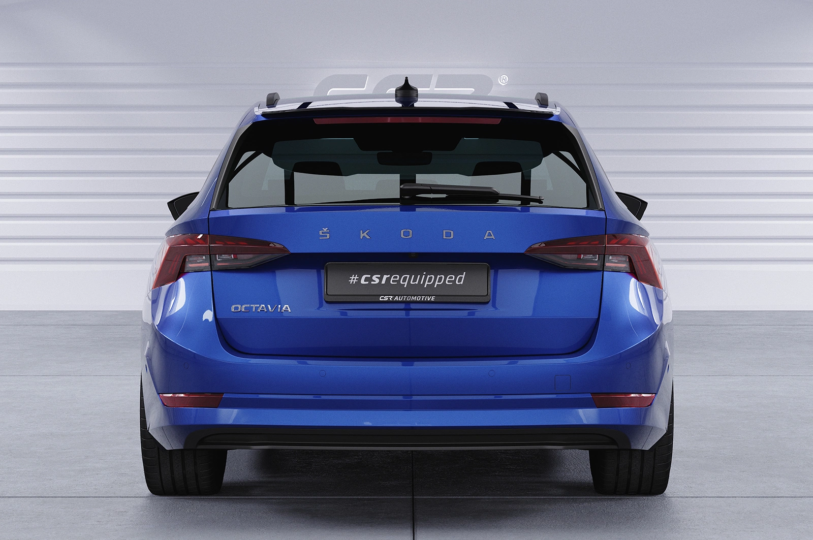 Achterspoiler Skoda Octavia IV Combi (2019–) Glans Zwart – CSR Automotive