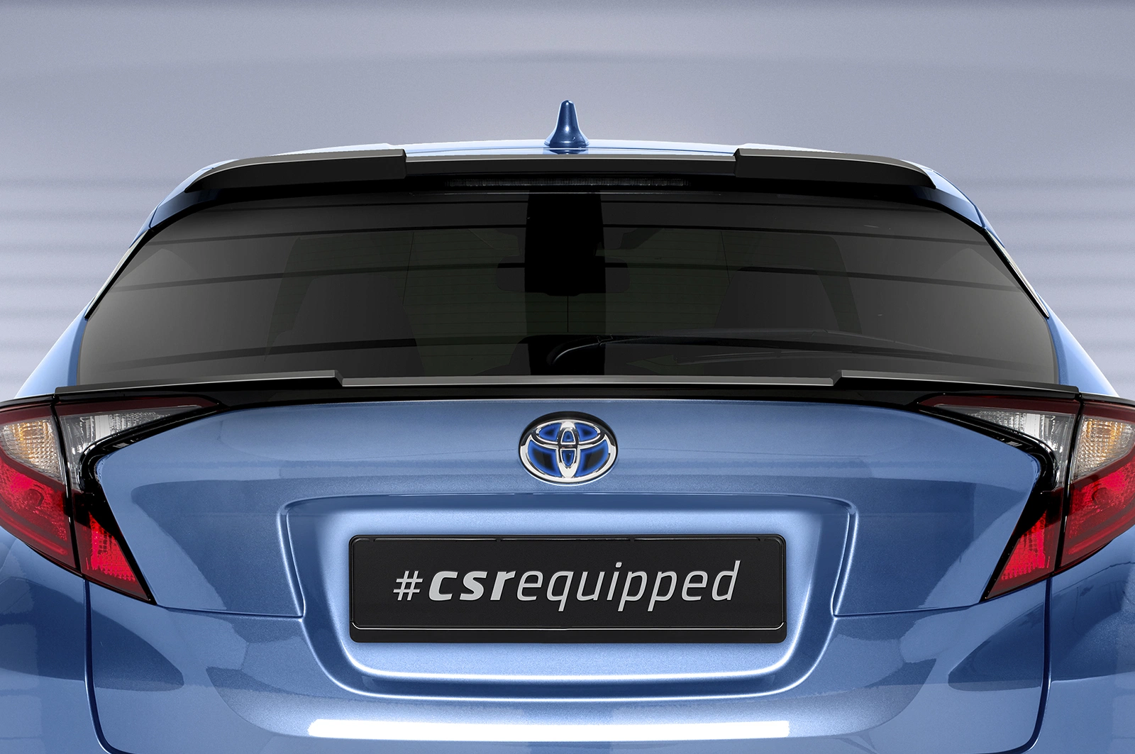 Achterspoiler Toyota C-HR glans zwart