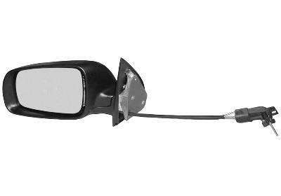 spiegel, bol glas, rechts Skoda Fabia, 2000-2007