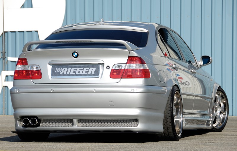Achteraanzet BMW E46 Sedan vanaf 2002 Rieger