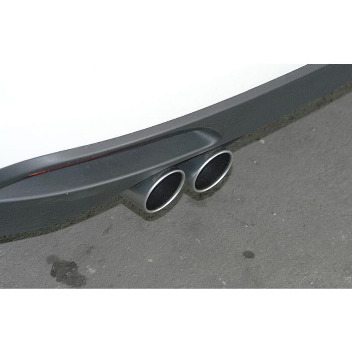 ALFA ROMEO MiTo 1.4i T MultiAir TCT (135 Hp) 2010 -> 2014 Rear exhaust OO80 SATIN FINISH