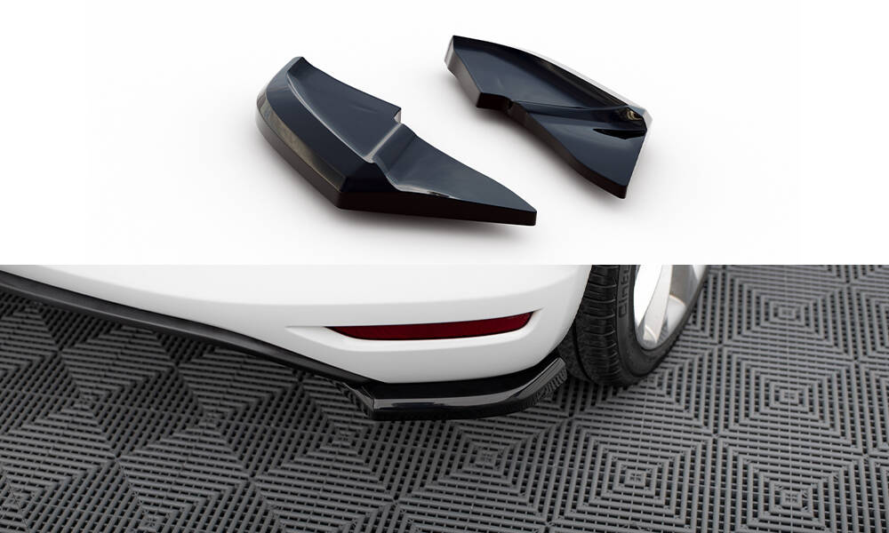 Zijdiffuser Volkswagen Scirocco FL Maxton Glans Zwart
