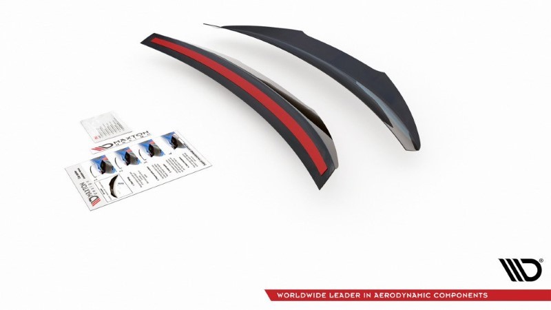 Spoilerkap Fiat 124 Spider Abarth Glanzend Zwart