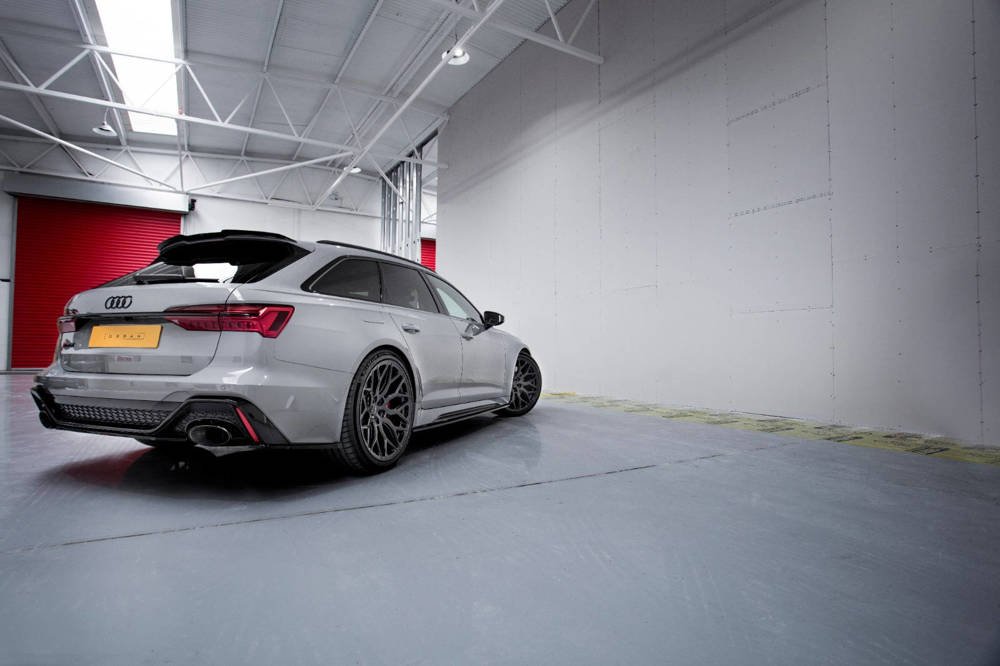 Zijskirts V.2 Audi RS6 / RS7 C8 Maxton Glanzend Zwart