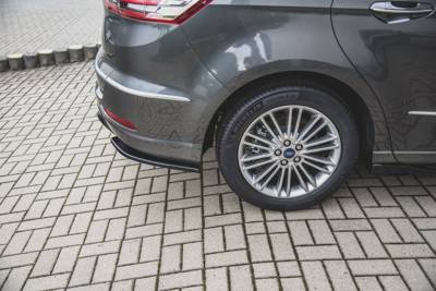 Zijdiffusers Ford S-Max Vignale Mk2 Facelift Glans Zwart