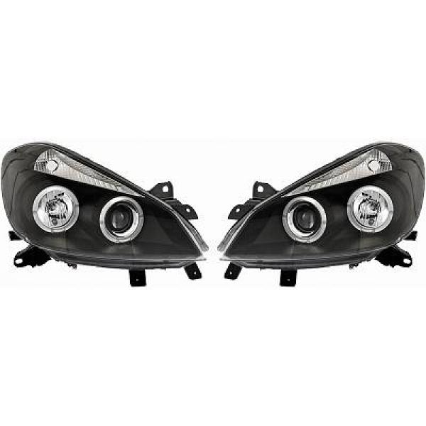 Headlights Renault Clio III 05-09