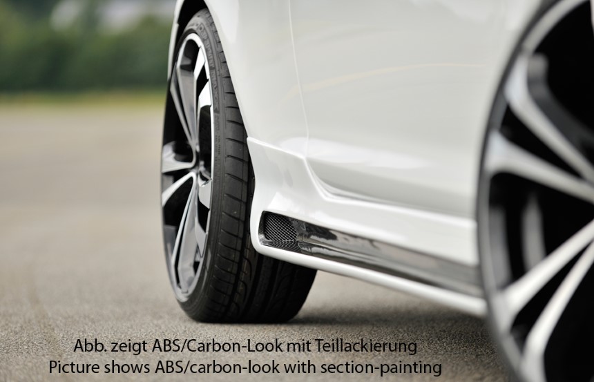 Zijskirts Opel Corsa D Rieger met opening