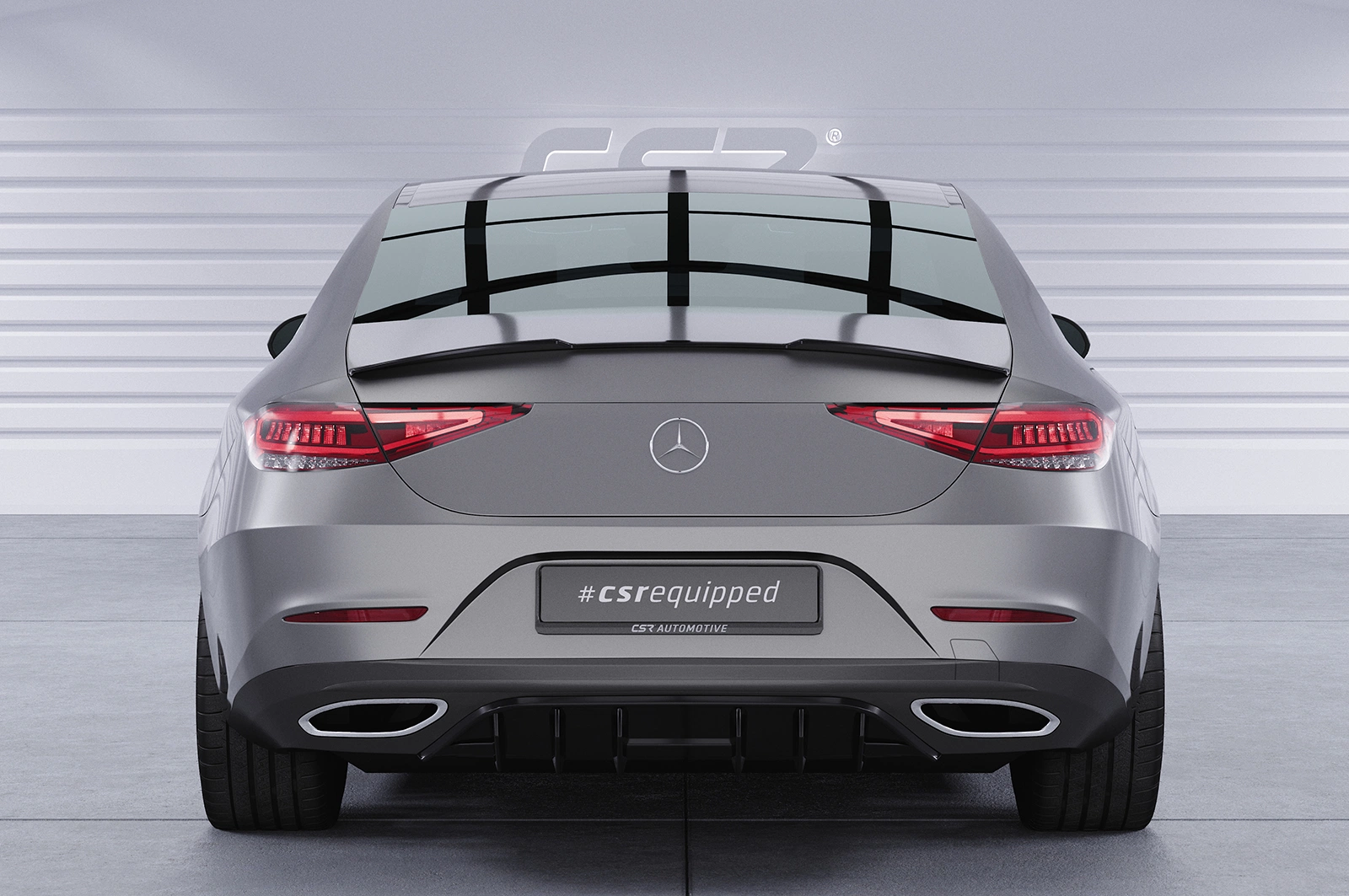 Achterspoiler Mercedes-Benz CLS (C257) Glans Zwart (03/2018 - heden)