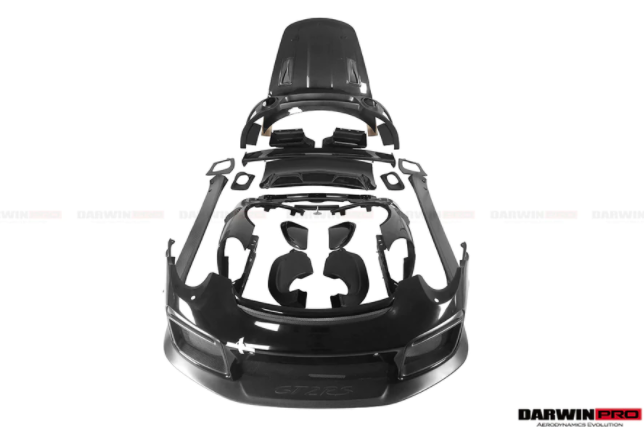 Porsche 911 991.2 Carrera /S GT2RS Style Partial Carbon Fiber Full Body Kit 2016-2019