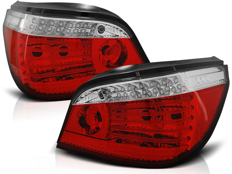 Taillights BMW E60 03-07 LED+CELISstripeen