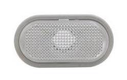 zijknipperlicht, wit, met rubber rand Nissan Primastar, 2006 -