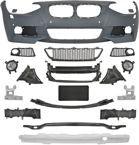 VoorBumper BMW 1-serie F20/F21 11-15 Sport