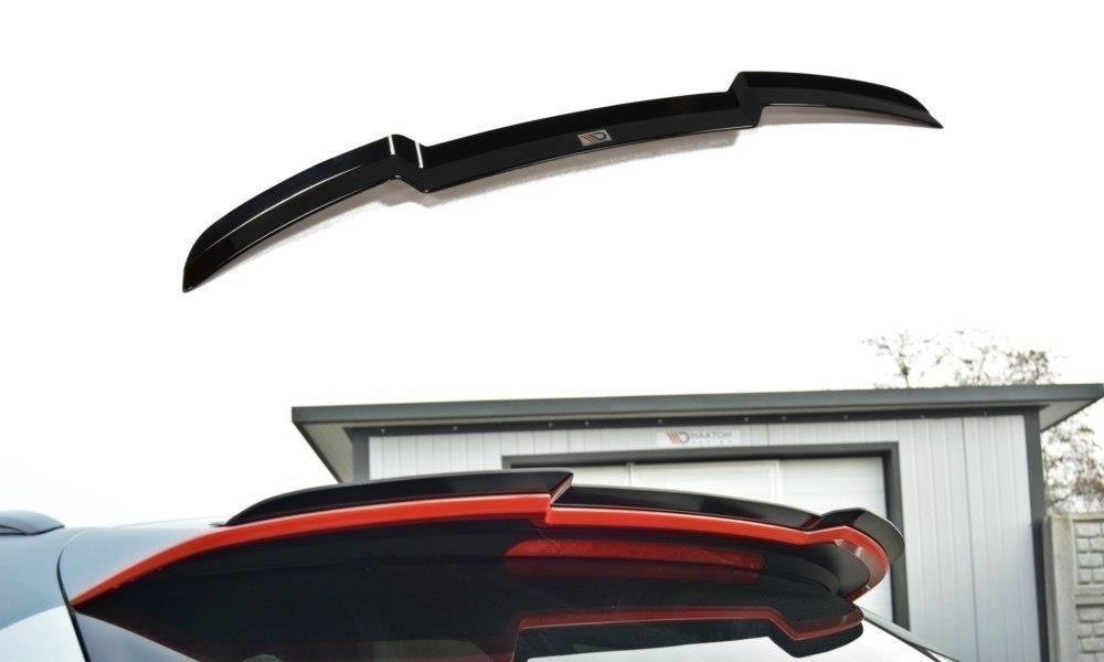 Spoiler V.1 Audi RS6 C7 Maxton Glans Zwart