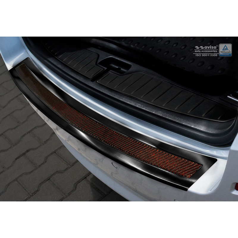 RVS Achterbumperprotector Deluxe BMW 5-Serie F11 Touring 2010-20