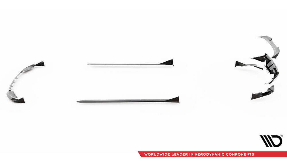 Set Carbon Fiber Splitters BMW M2 G87