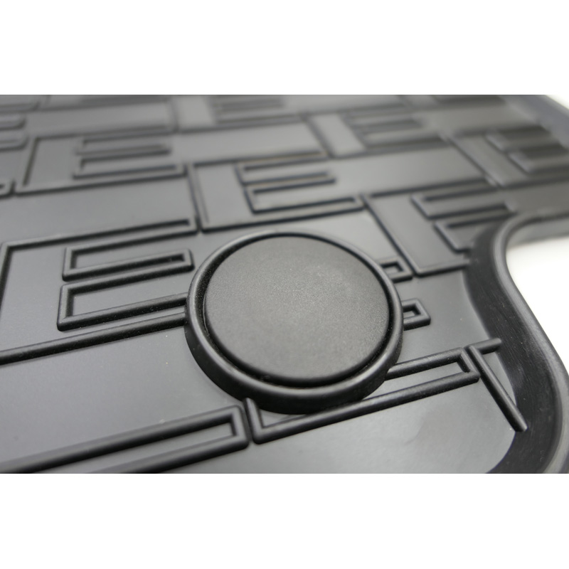 Rubber matten  Mercedes EQC (N293) 2019- (4-delig + montagesysteem)