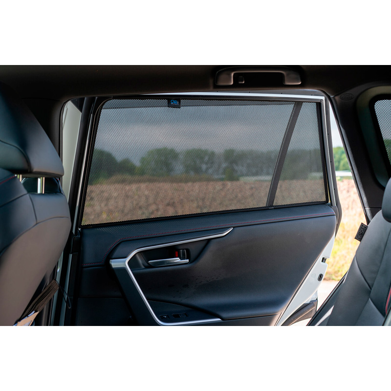 Set Car Shades (achterportieren)  Toyota RAV-4 (5th Gen) 2018- (2-delig)