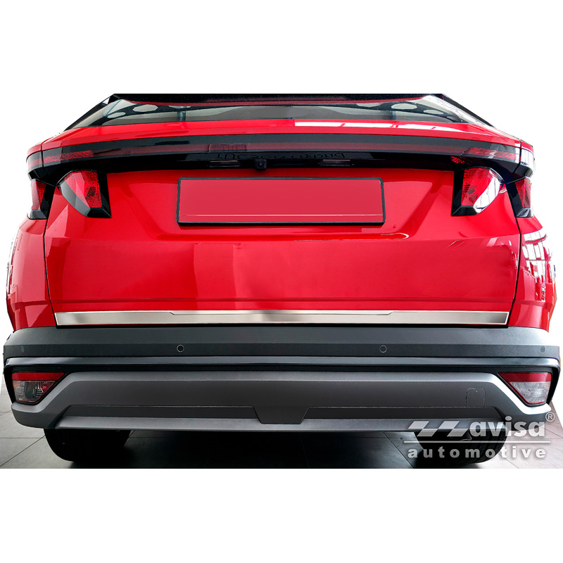 Avisa Geborsteld RVS Kofferbak Sierlijst  Hyundai Tucson IV 2020-2024 & Facelift 2024-