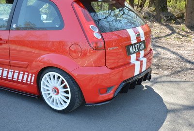 Diffuser Ford Fiesta ST Mk6 Glans Zwart